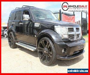 2008 Dodge Nitro KA SXT Wagon 5dr Spts Auto 5sp 4WD 2.8DT [MY08] Black A Wagon